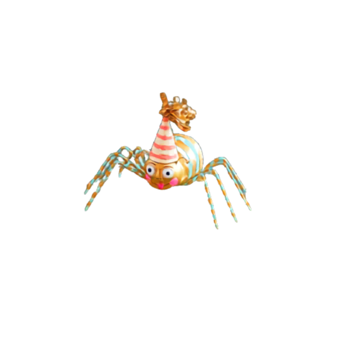 Glitterville Spinderella Spider Ornament