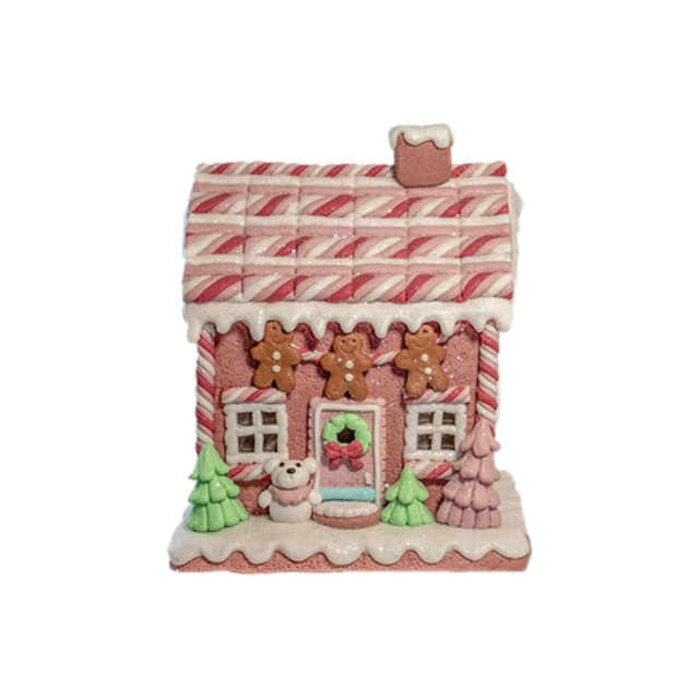 Kurt Adler Battery Operated LED Lighted Gingerbread House