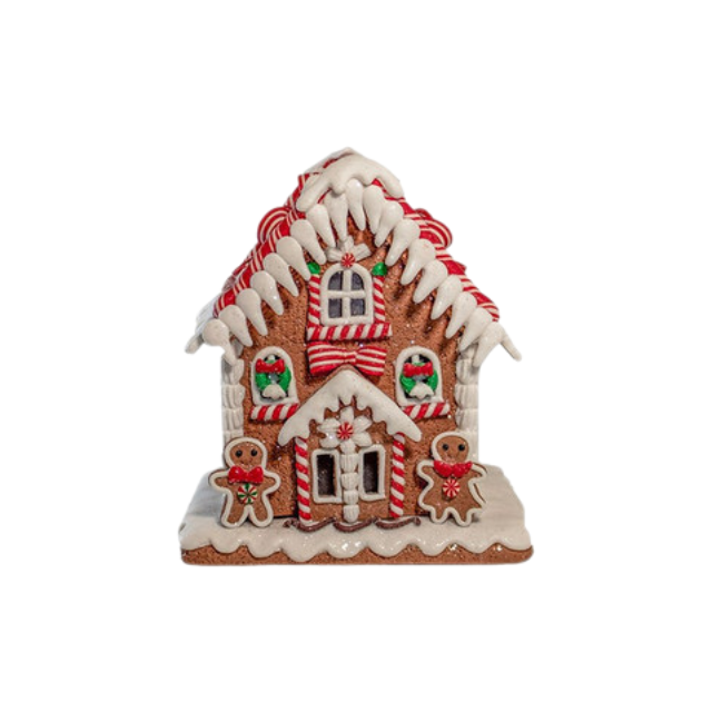 Kurt Adler Battery Operated LED Lighted Gingerbread House
