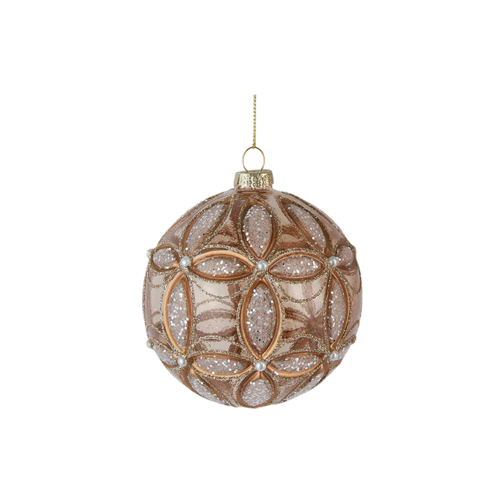 Kurt Adler Glass Pastel Ball Ornament