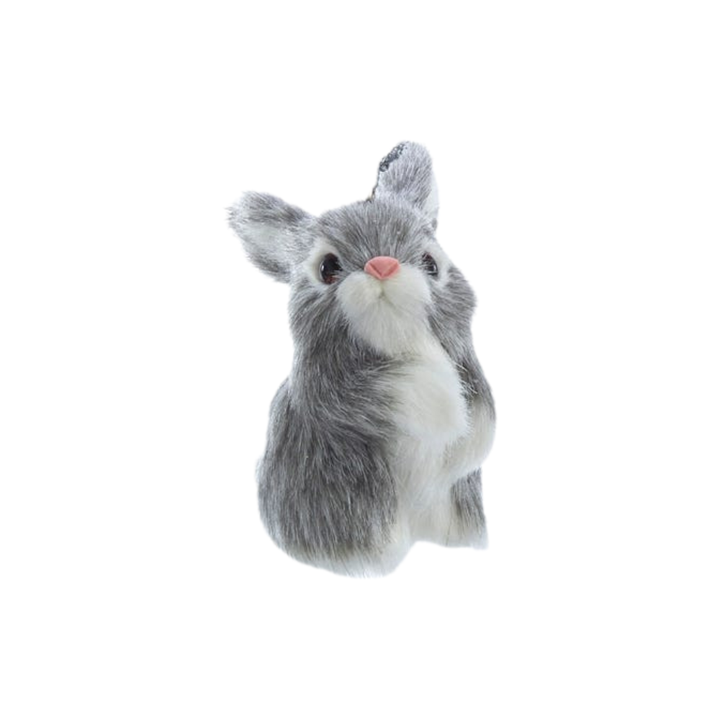 Kurt Adler Plush Bunny Ornament