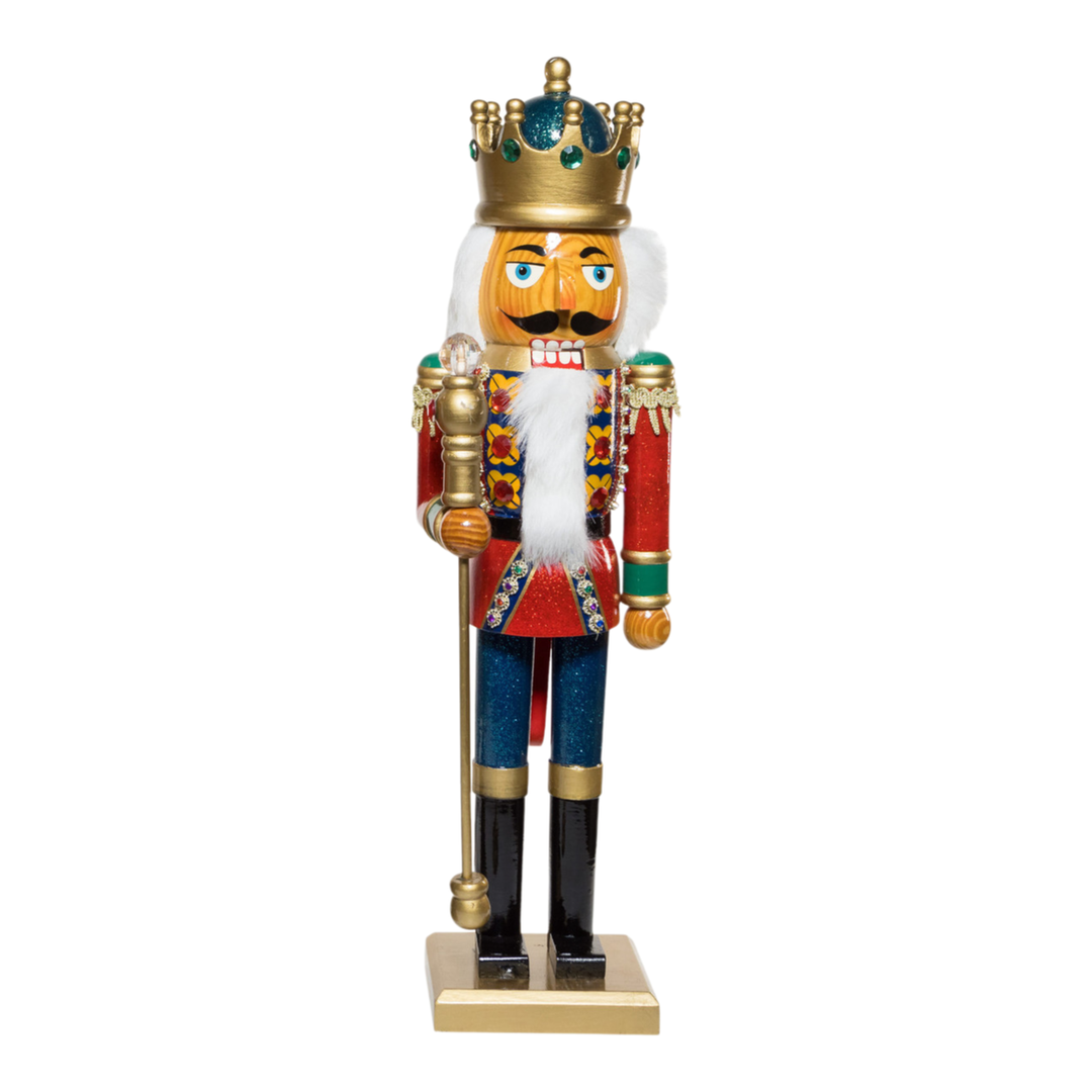 Kurt Adler King and Soldier Nutcracker