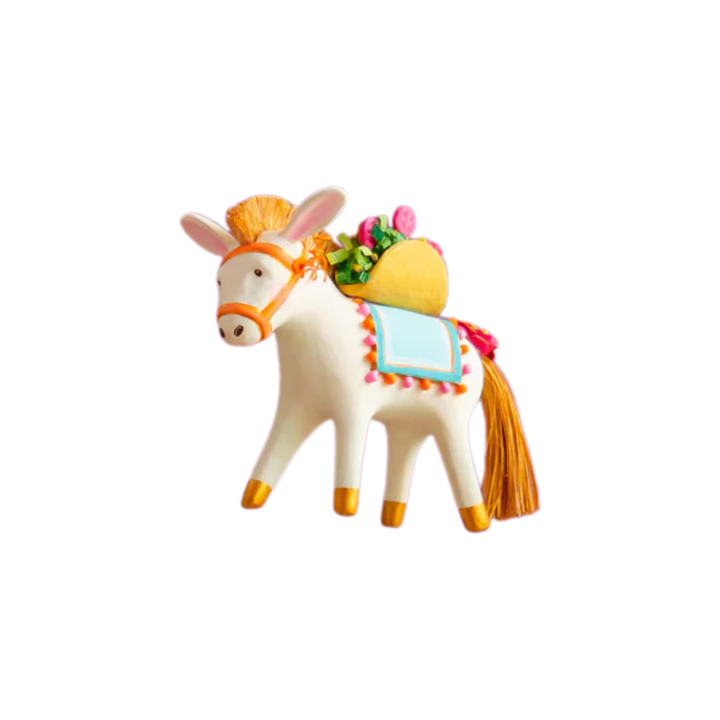 Glitterville Burro Ornament