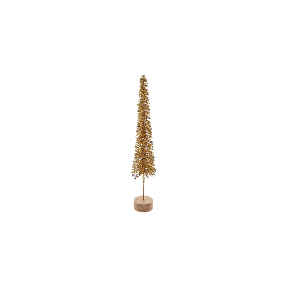 Kurt Adler Gold Glittered Miniature Tree