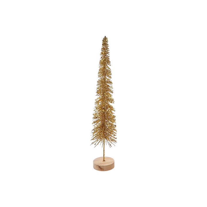 Kurt Adler Gold Glittered Miniature Tree