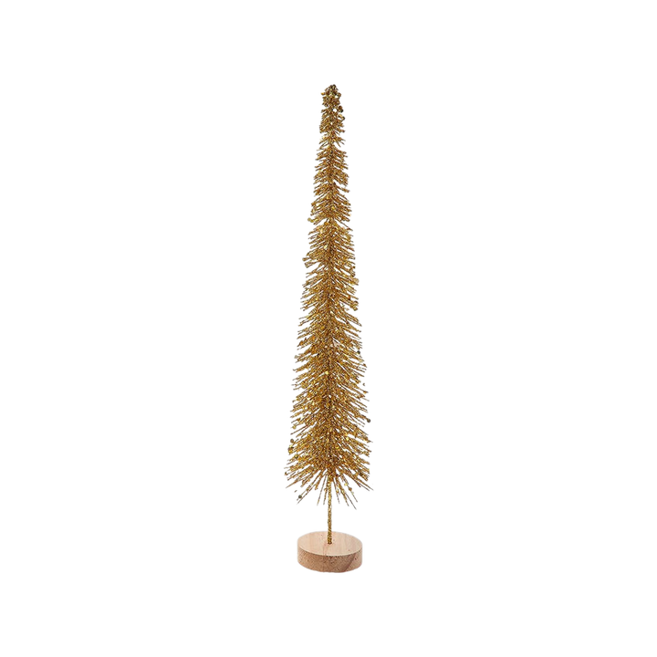 Kurt Adler Gold Glittered Miniature Tree