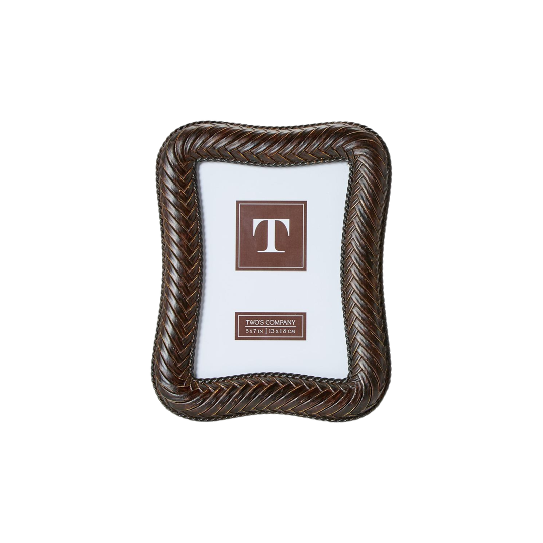 Herringbone Weave Picture Frame