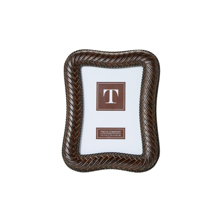 Herringbone Weave Picture Frame