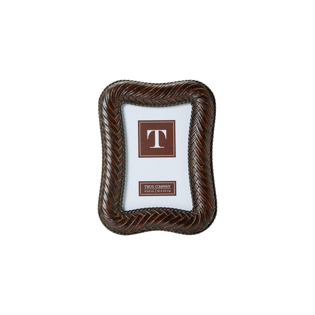 Herringbone Weave Picture Frame