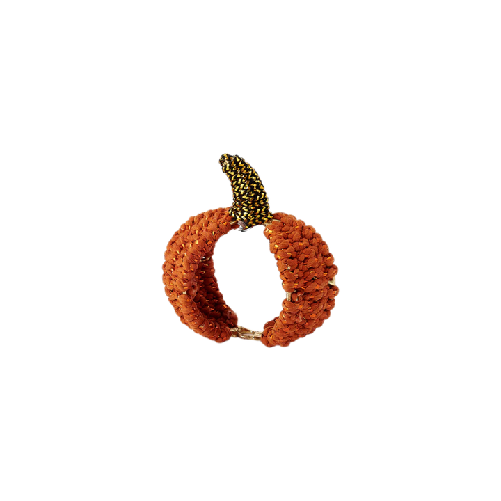 Pumpkin Beaded Napkin Ring