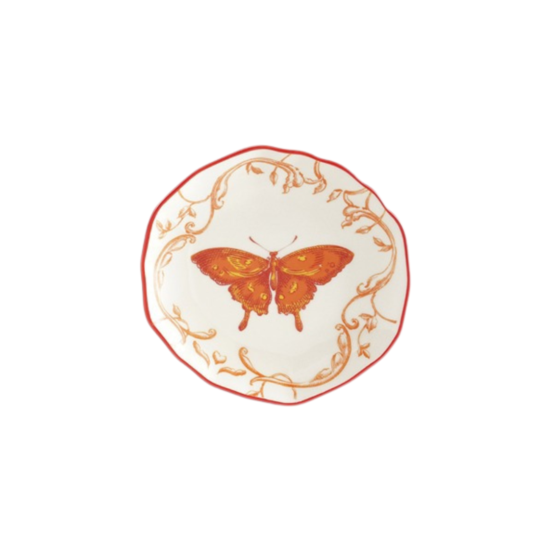 Hazel Mazel Stoneware Scalloped Plate