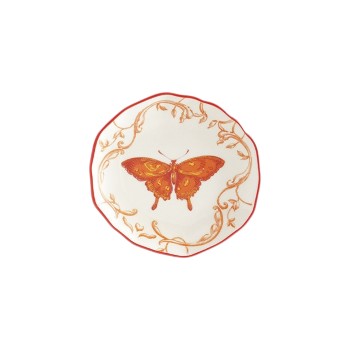 Hazel Mazel Stoneware Scalloped Plate