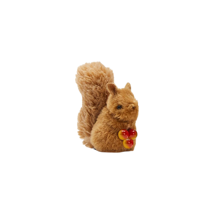 Festive Squirrel Clip-On Ornament