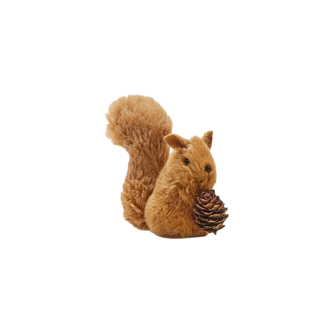 Festive Squirrel Clip-On Ornament