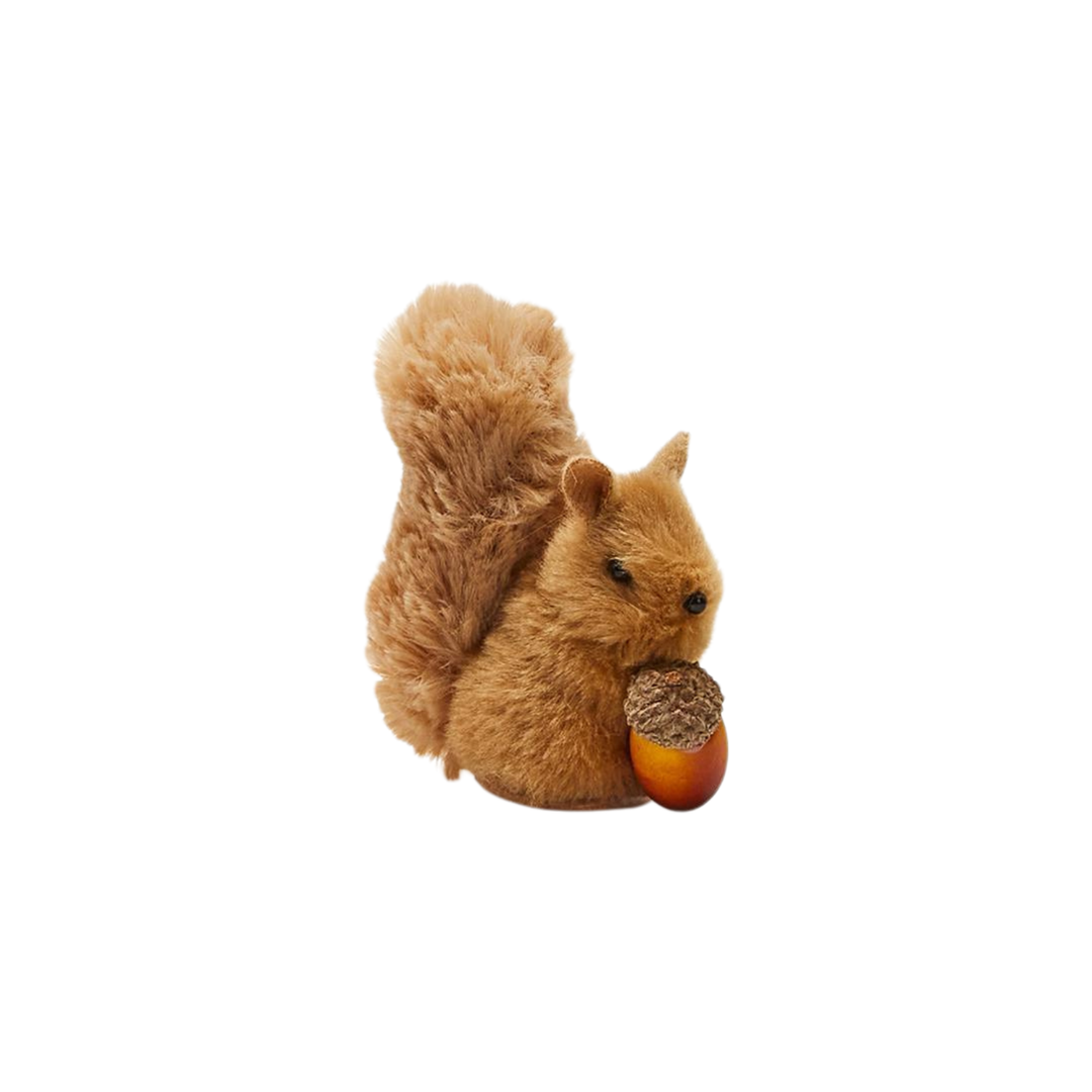 Festive Squirrel Clip-On Ornament