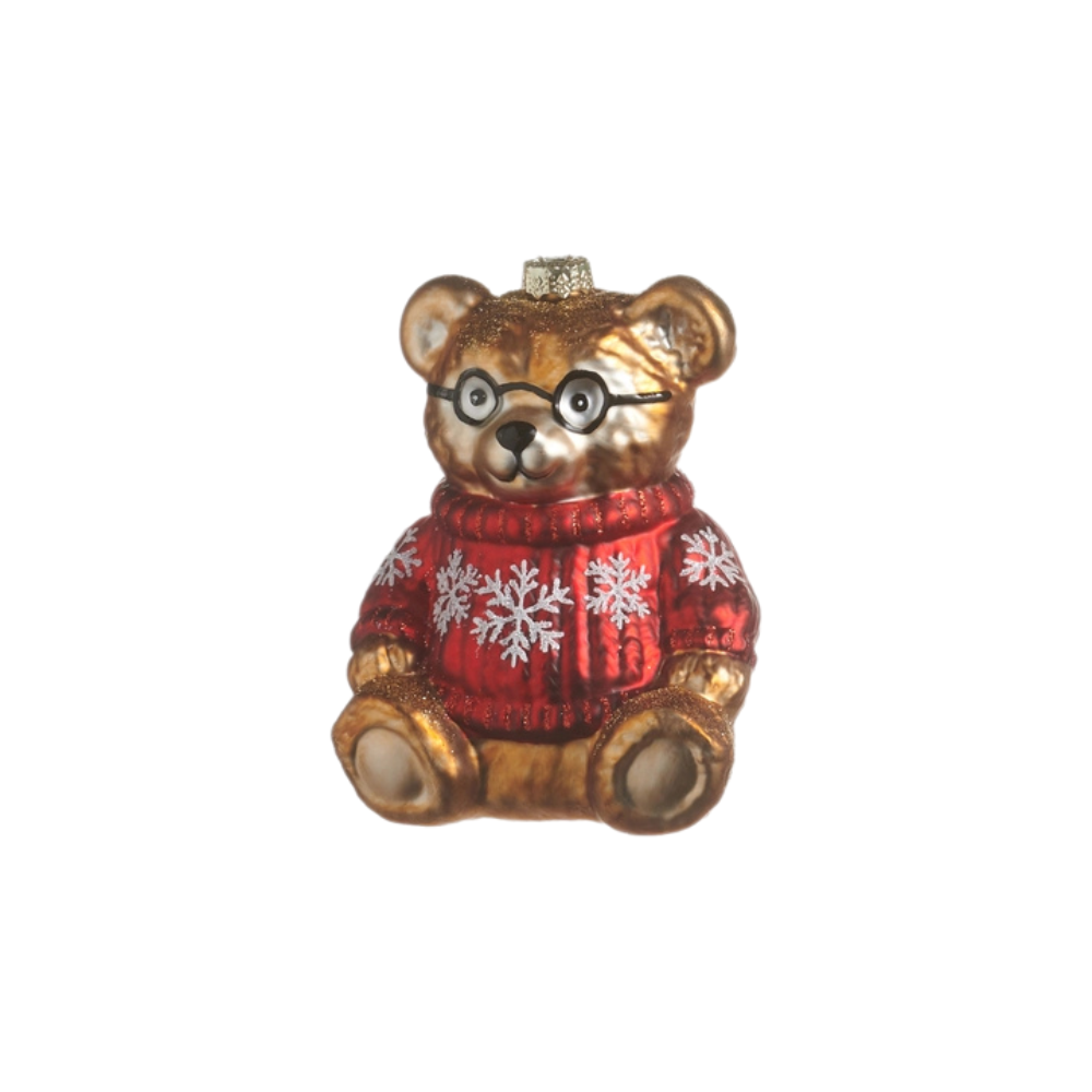 4" Beary Christmas Ornament