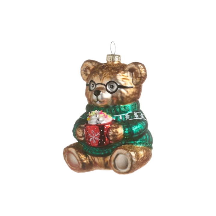 4" Beary Christmas Ornament