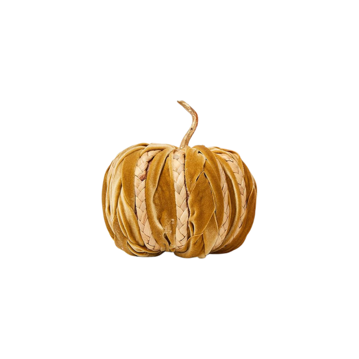 Braided Plush Pumpkin