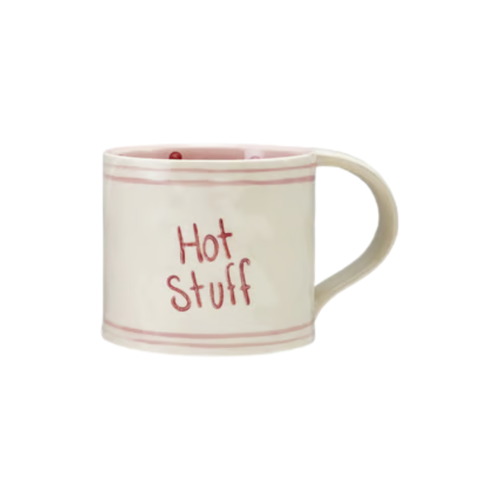 Hazel Mazel Hand-Painted Stoneware Mug