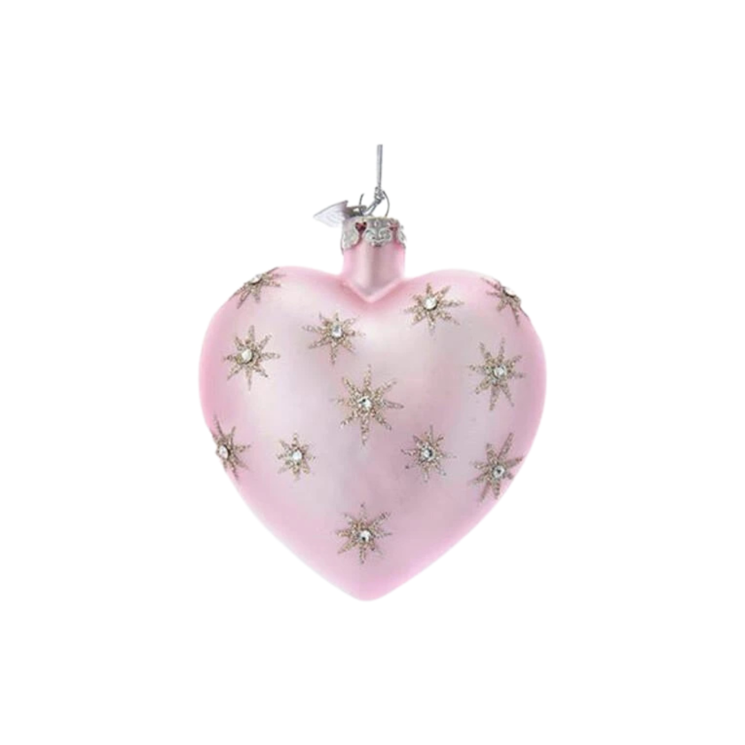 Kurt Adler Noble Gems™ Glass Heart Ornament