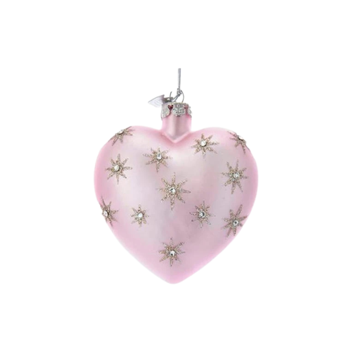 Kurt Adler Noble Gems™ Glass Heart Ornament