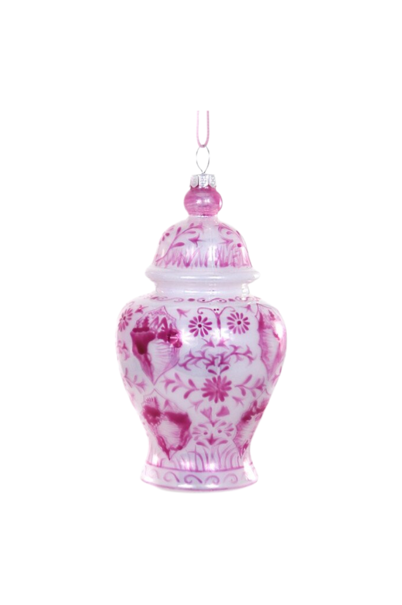 Cody Foster Pink Ginger Jar Ornament