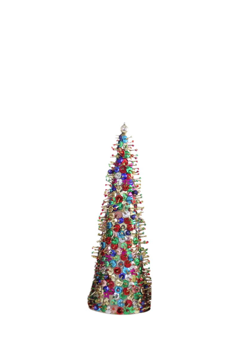 Cody Foster Colorful Sequin Tabletop Tree