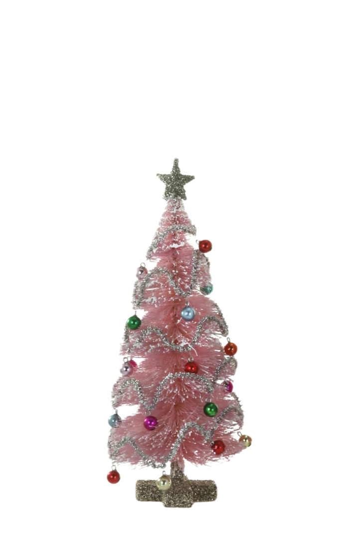 Cody Foster Pink Vintage Garland Tree