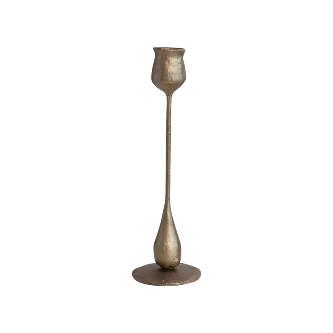 Hand-Forged Iron Taper Holders