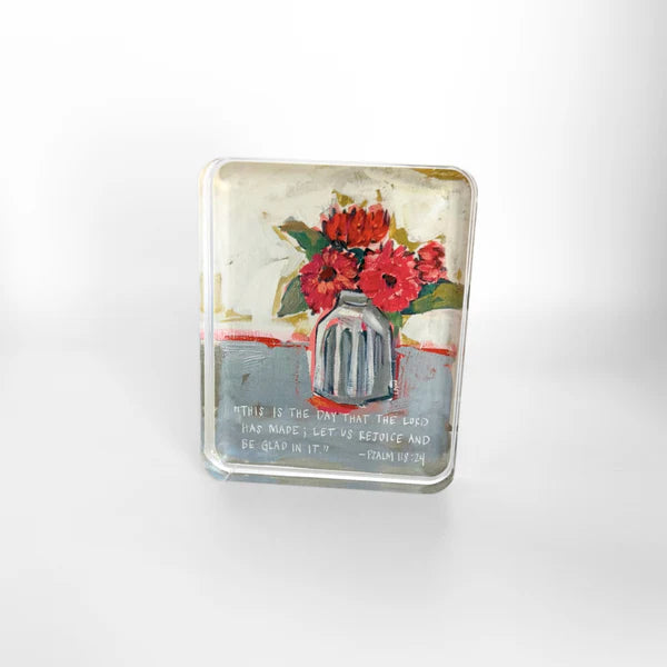 Lauren Dunn Psalm 118:24 Acrylic Scripture Block