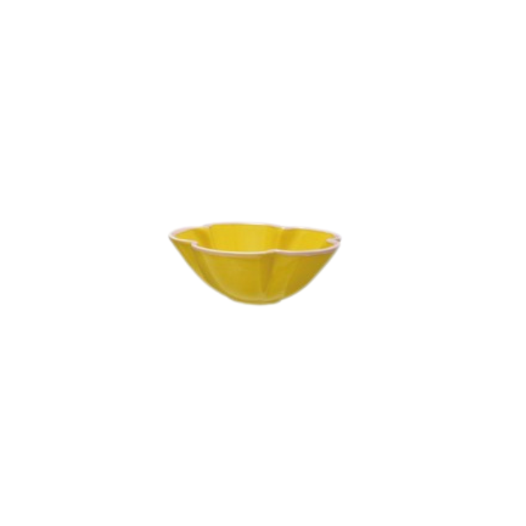 Hazel Mazel Yellow Flower Shaped Nesting Bowl