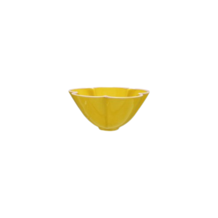 Hazel Mazel Yellow Flower Shaped Nesting Bowl