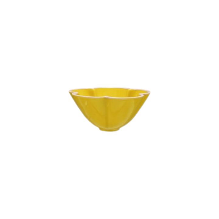 Hazel Mazel Yellow Flower Shaped Nesting Bowl