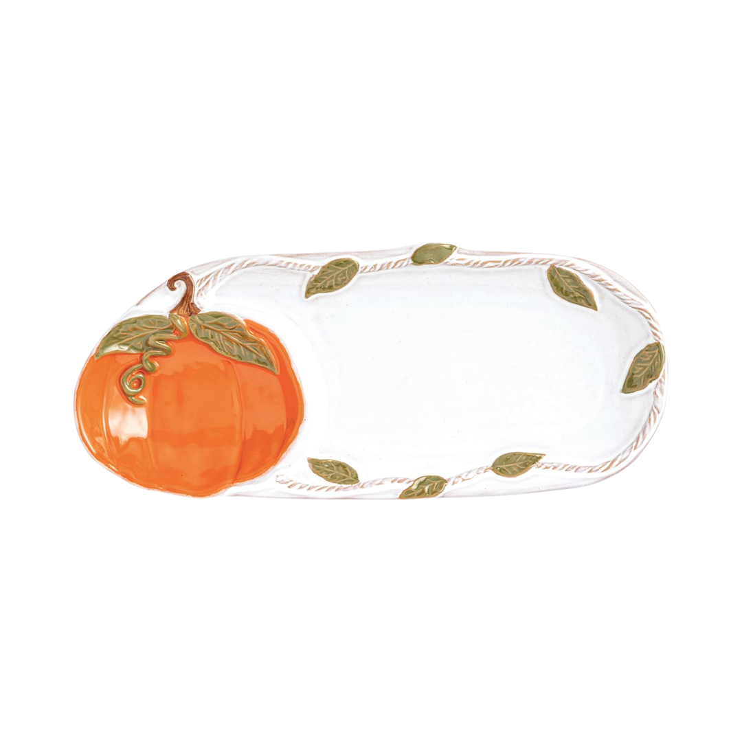 Pumpkin Serving Tray