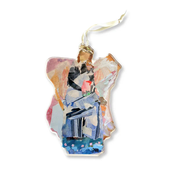 Lauren Dunn Angel of Glory Acrylic Ornament
