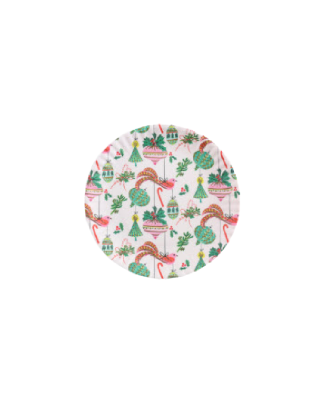 Vintage Christmas Melamine Plate