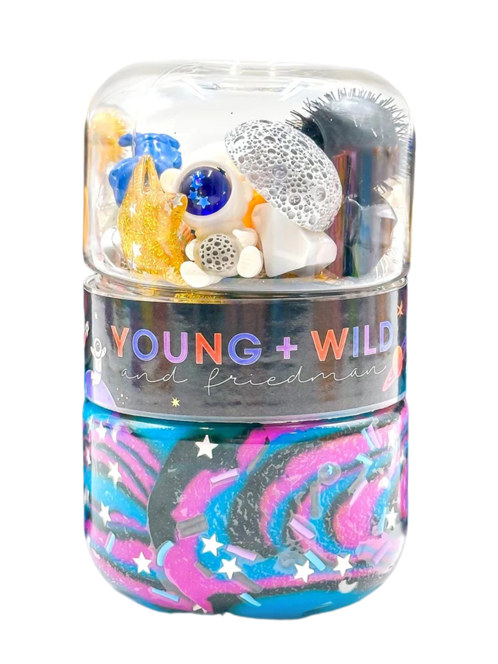 Young + Wild & Friedman Space Grab & Go Dough Jar