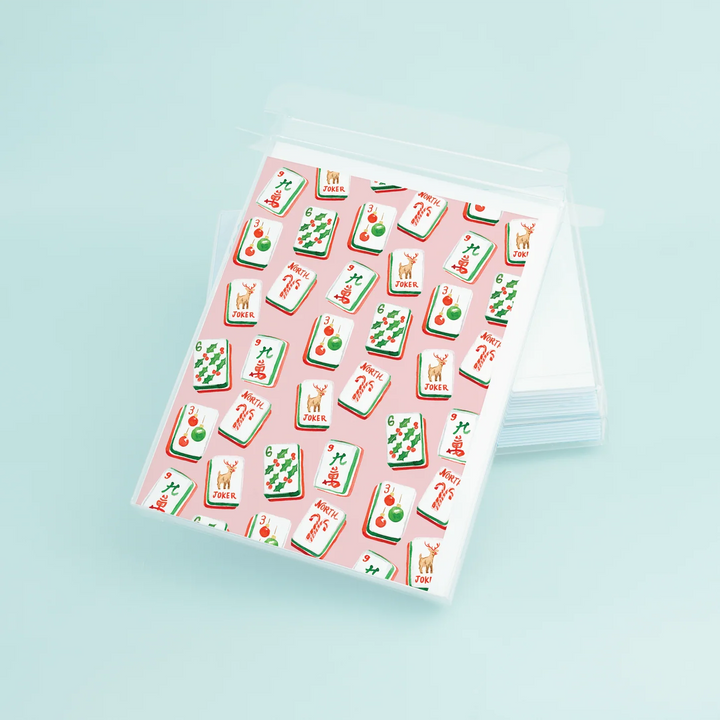 Taylor Paladino Holiday Mahjong Stationary Set