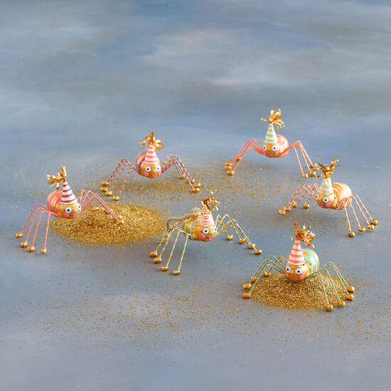 Glitterville Spinderella Spider Ornament