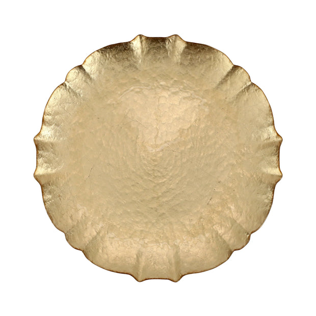 Vietri - Baroque Glass Service Plate/Charger