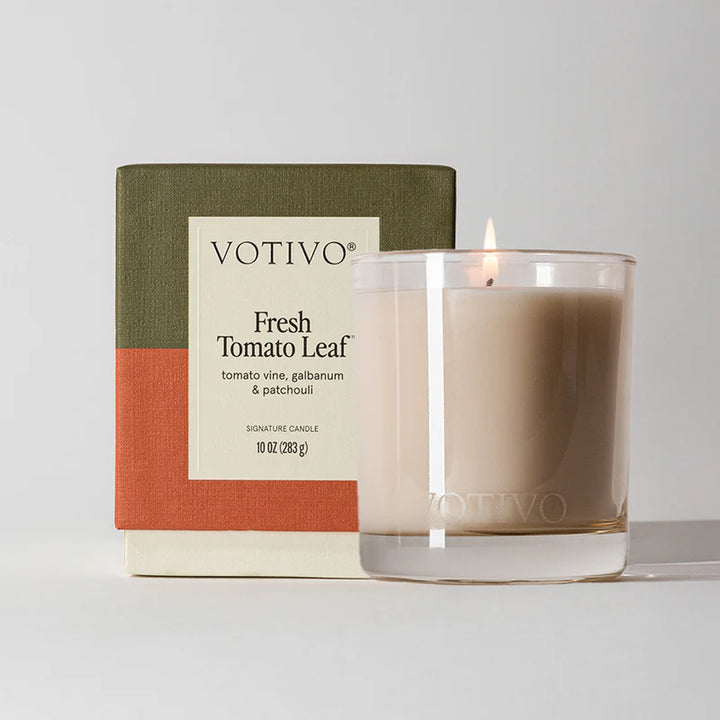 Votivo Fresh Tomato Leaf Signature Candle