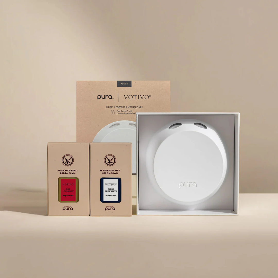 Votivo + Pura - Smart Home Fragrance Diffuser Set