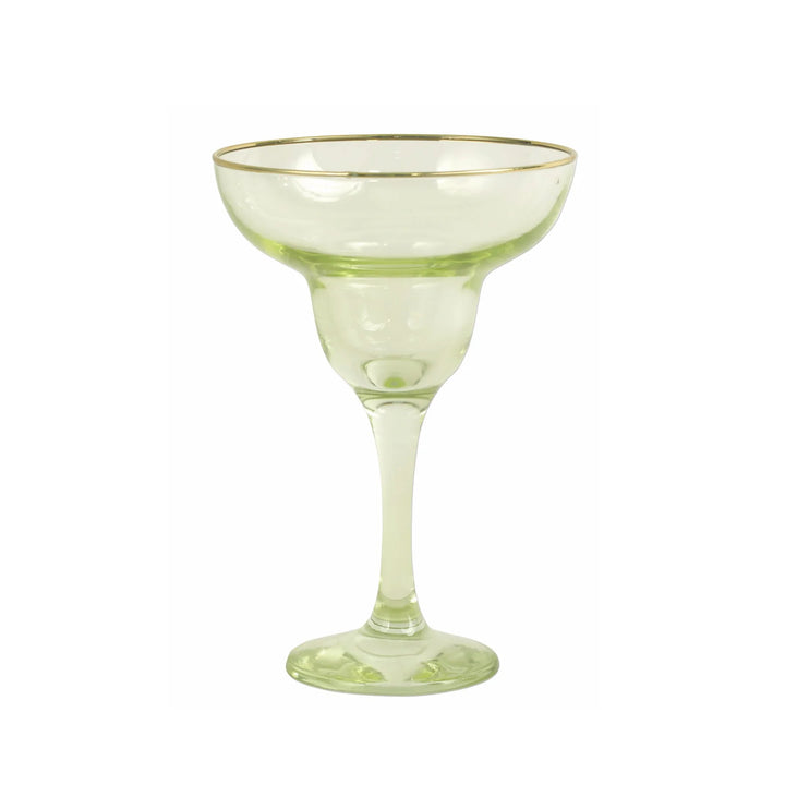 Vietri Rainbow Margarita Glass