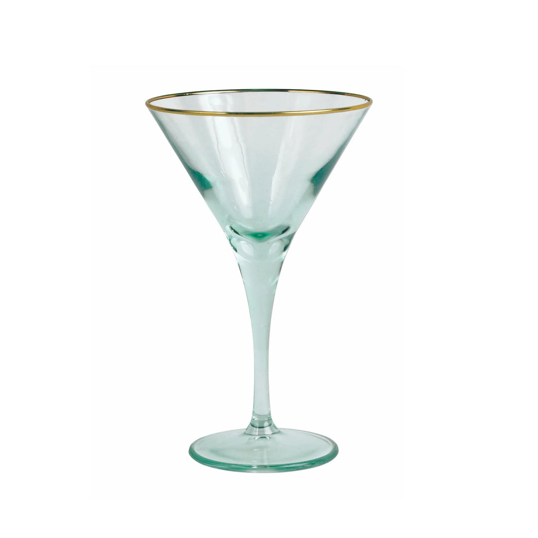 Vietri Rainbow Martini Glass