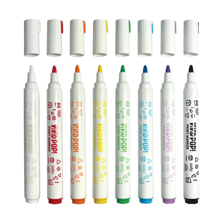 Ooly Vivid Pop Water-Based Paint Markers