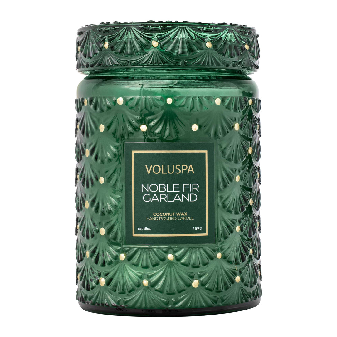 Voluspa Noble Fir Garland Candle