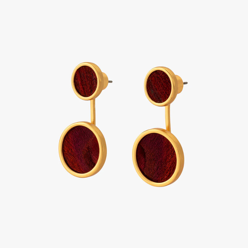 Brackish Isla Bezel Jacket Earring