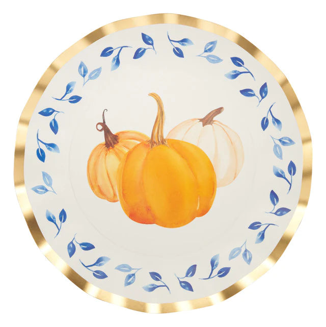 Sophistiplate Harvest Blues Dinner Plate