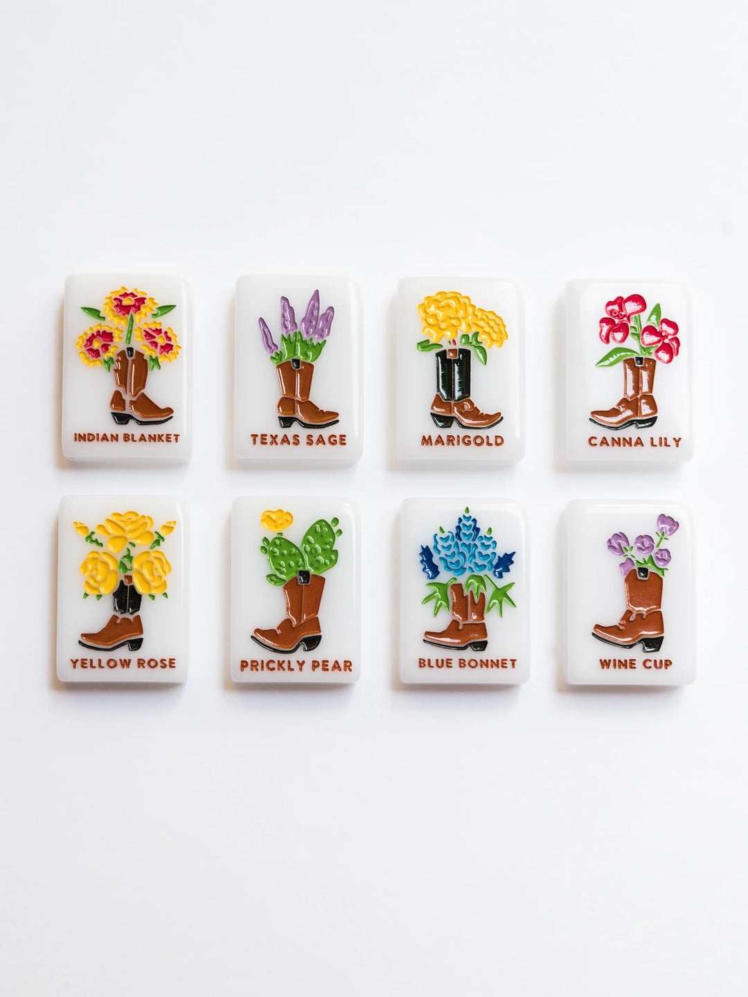 West Wind Mahjong University of Texas Mahjong Tiles