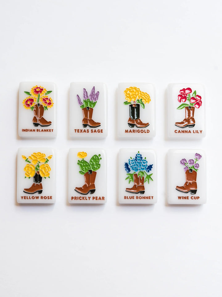 West Wind Mahjong University of Texas Mahjong Tiles